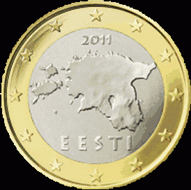 1 Euro UNC Estland